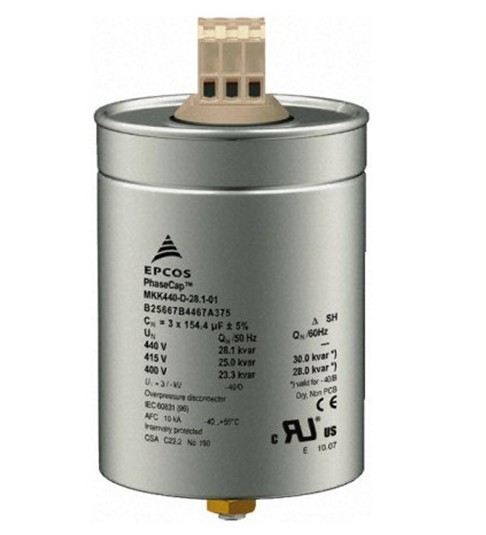 MKK440-D-28.1-01进口原装爱普科斯交流电容器 高品质电力电容器优选方案